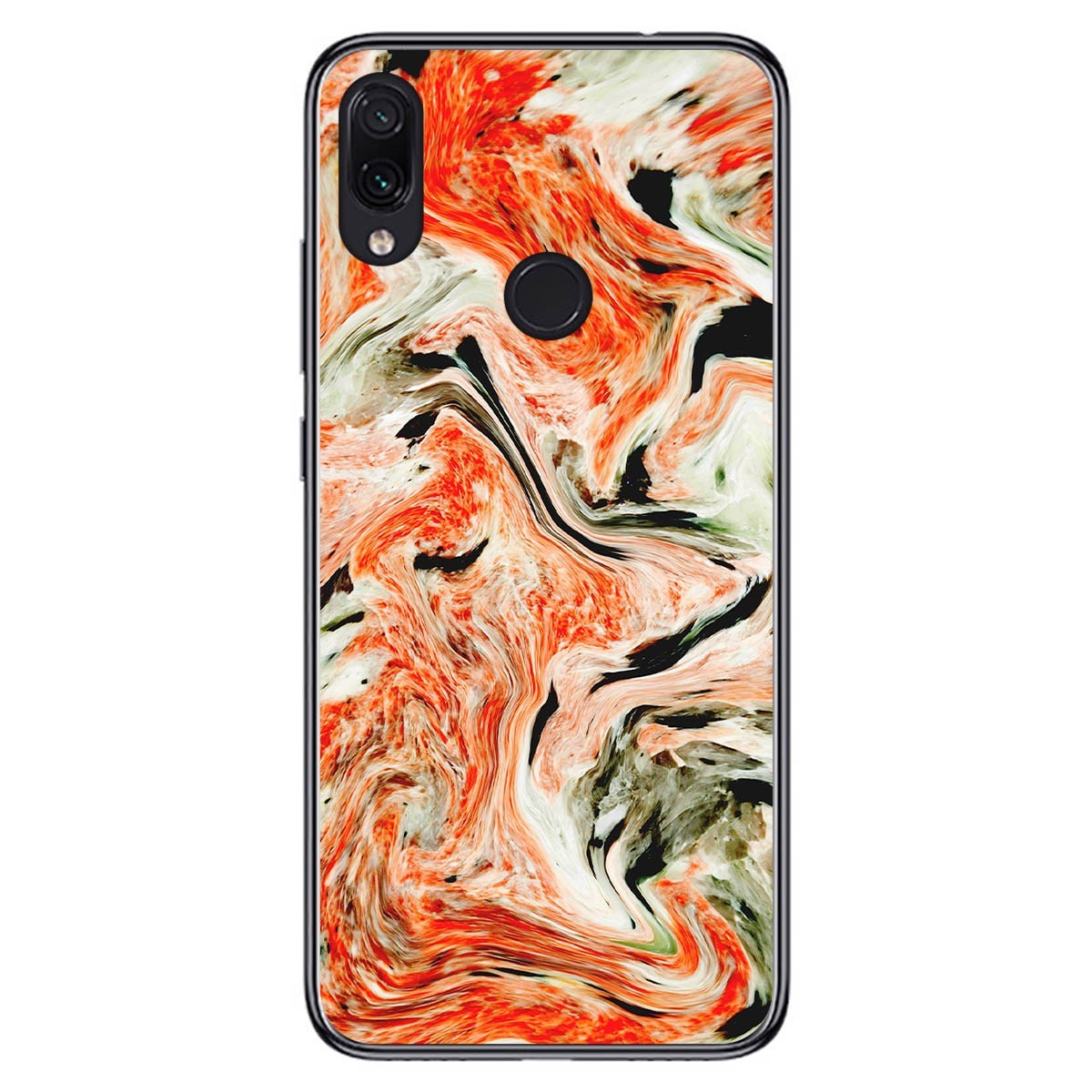 Funda Gel Tpu para Xiaomi Redmi Note 7 diseño Mármol 12 Dibujos