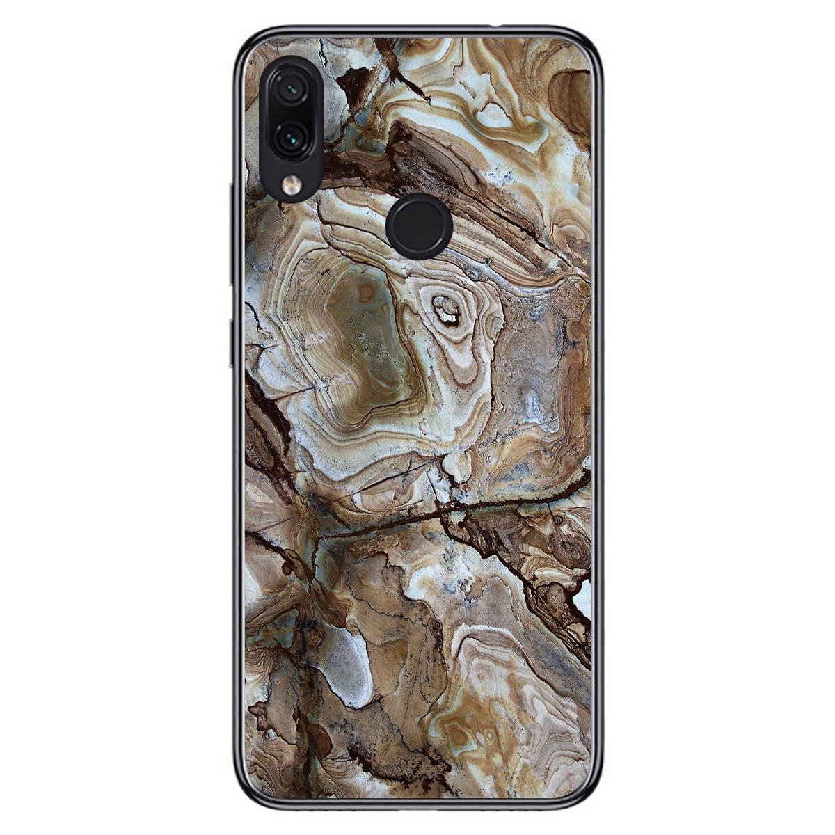 Funda Gel Tpu para Xiaomi Redmi Note 7 diseño Mármol 14 Dibujos