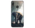 Funda Gel Tpu para Huawei Y7 2019 diseño Elefante Dibujos