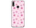 Funda Gel Tpu para Huawei Y7 2019 diseño Flores Dibujos