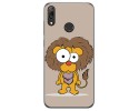Funda Gel Tpu para Huawei Y7 2019 diseño Leon Dibujos