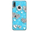 Funda Gel Tpu para Huawei Y7 2019 diseño Mariposas Dibujos