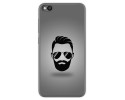 Funda Gel Tpu para Xiaomi Redmi Go diseño Barba Dibujos