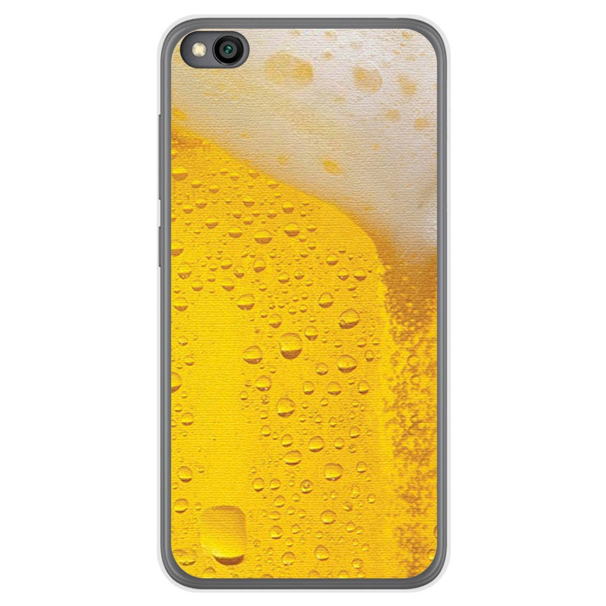 Funda Gel Tpu para Xiaomi Redmi Go diseño Cerveza Dibujos