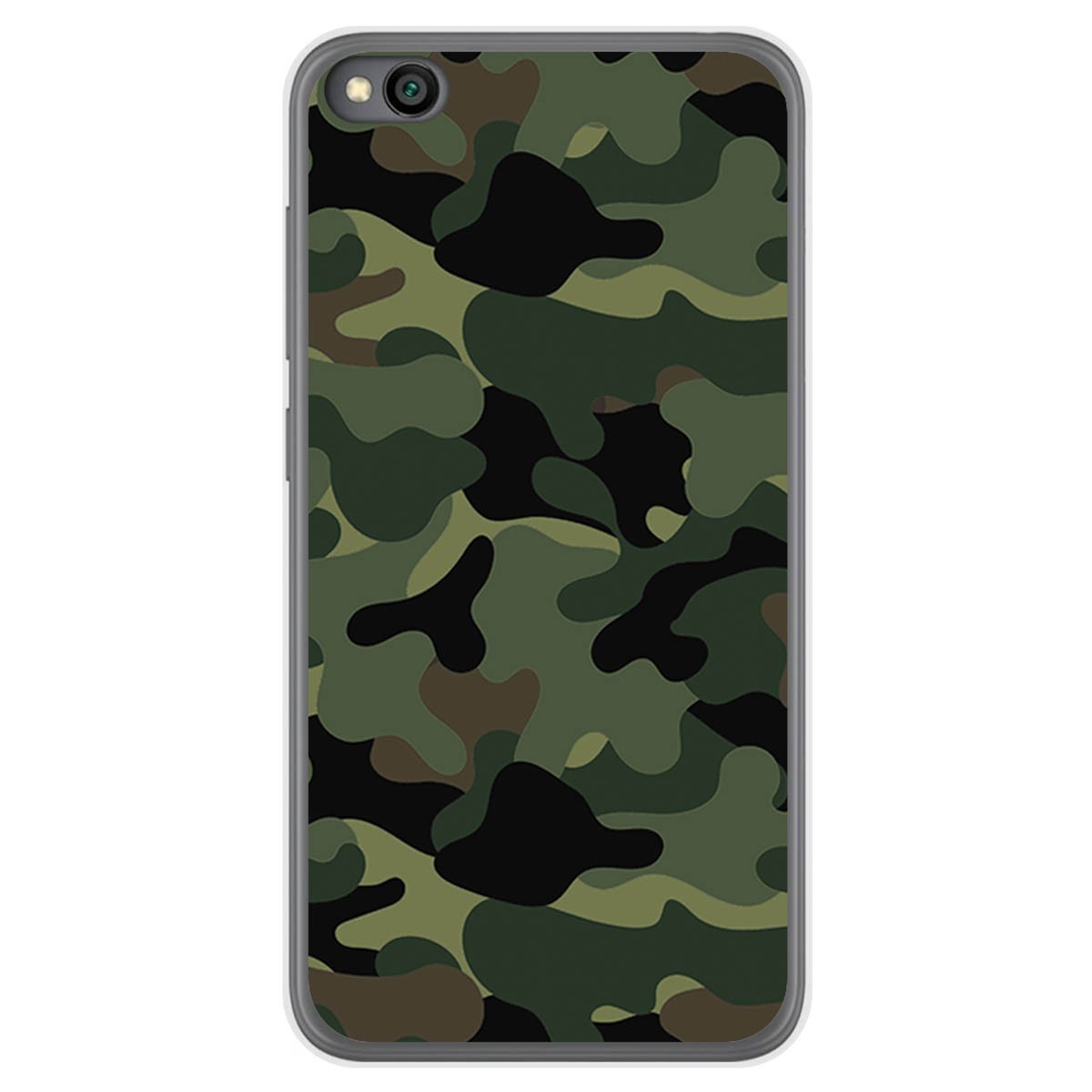 Funda Gel Tpu para Xiaomi Redmi Go diseño Camuflaje Dibujos