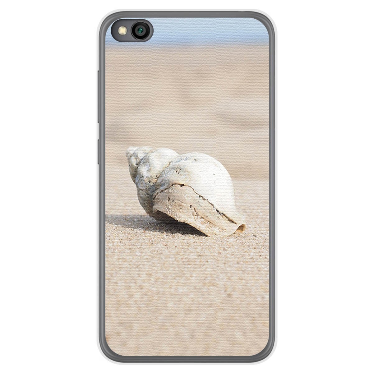 Funda Gel Tpu para Xiaomi Redmi Go diseño Concha Dibujos
