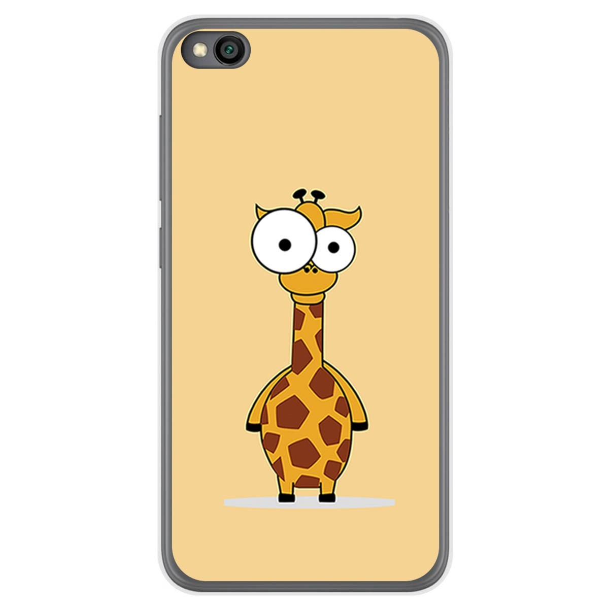 Funda Gel Tpu para Xiaomi Redmi Go diseño Jirafa Dibujos