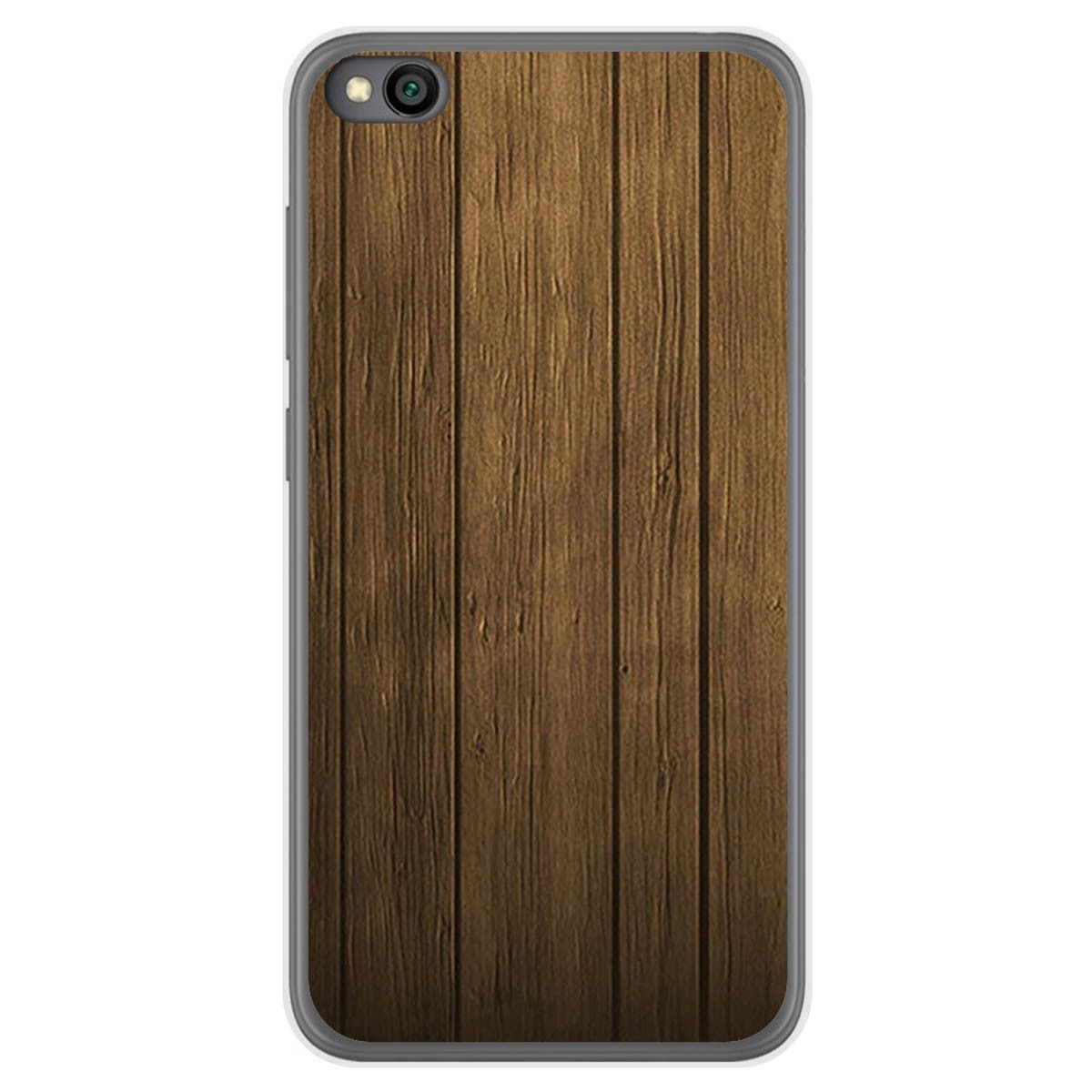 Funda Gel Tpu para Xiaomi Redmi Go diseño Madera Dibujos