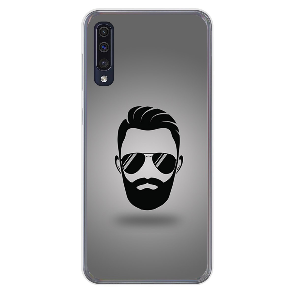 Funda Gel Tpu para Samsung Galaxy A50 / A50s / A30s diseño Barba Dibujos