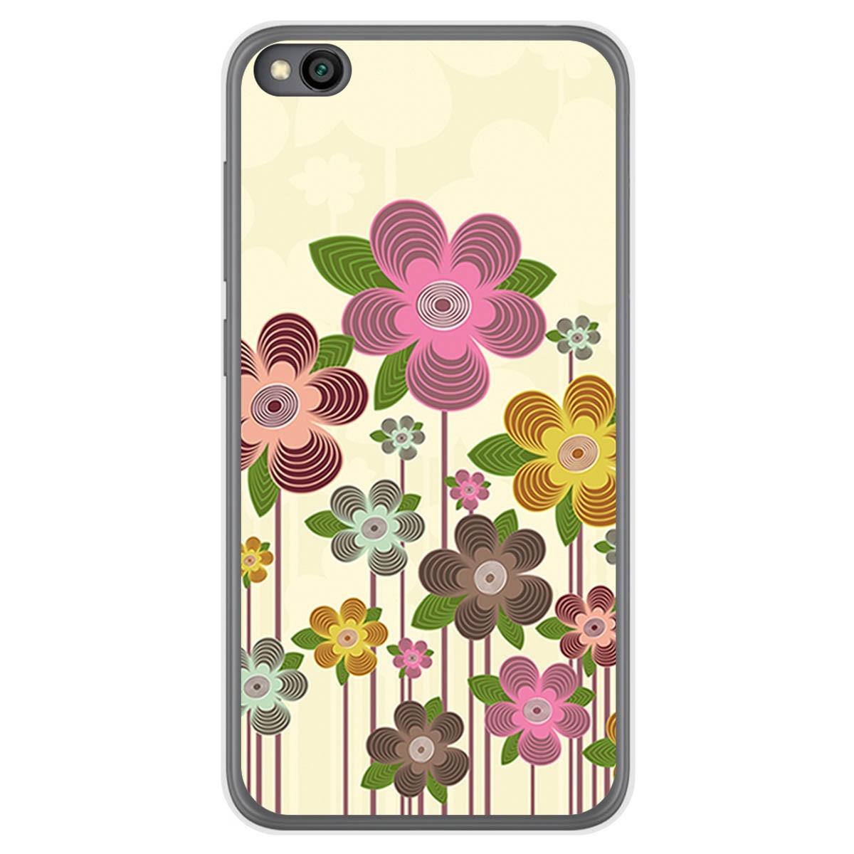 Funda Gel Tpu para Xiaomi Redmi Go diseño Primavera En Flor Dibujos