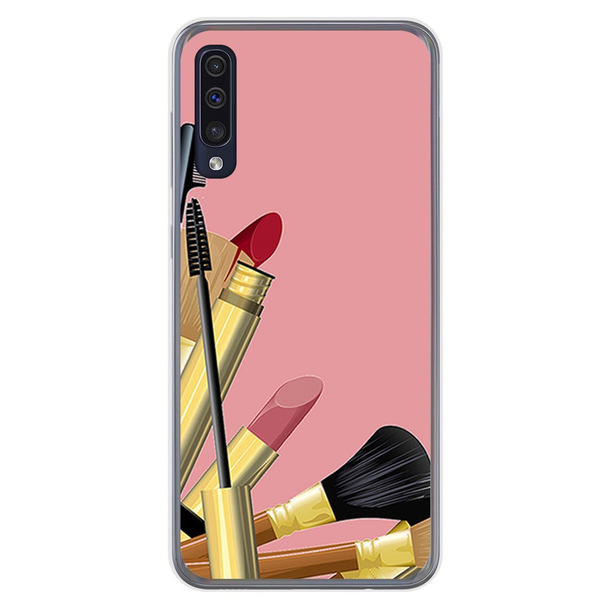 Funda Gel Tpu para Samsung Galaxy A50 / A50s / A30s diseño Brochas Dibujos
