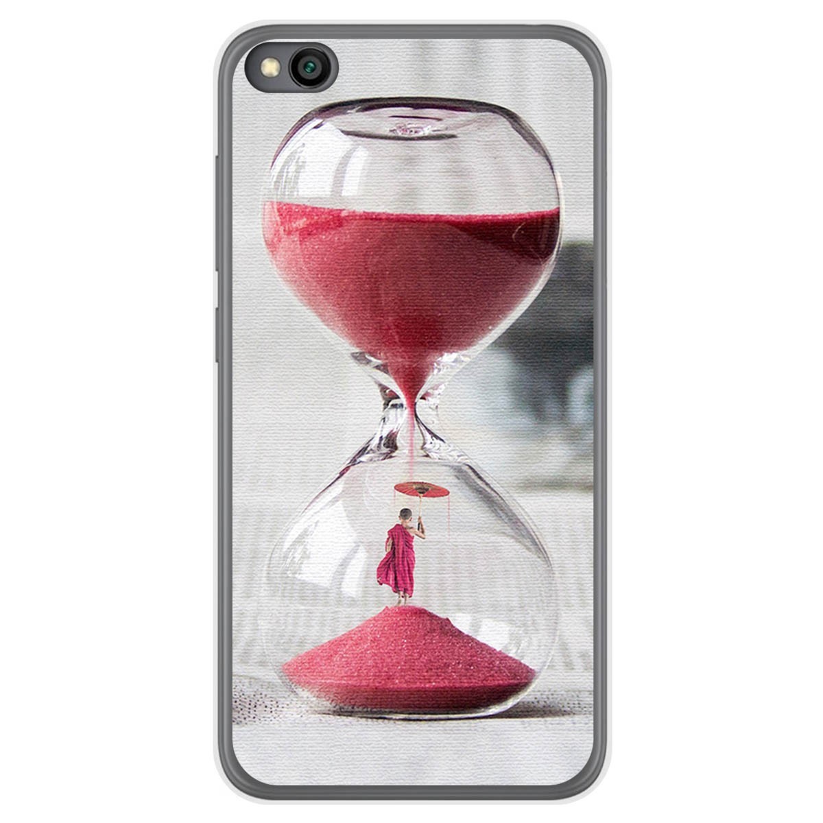 Funda Gel Tpu para Xiaomi Redmi Go diseño Reloj Dibujos