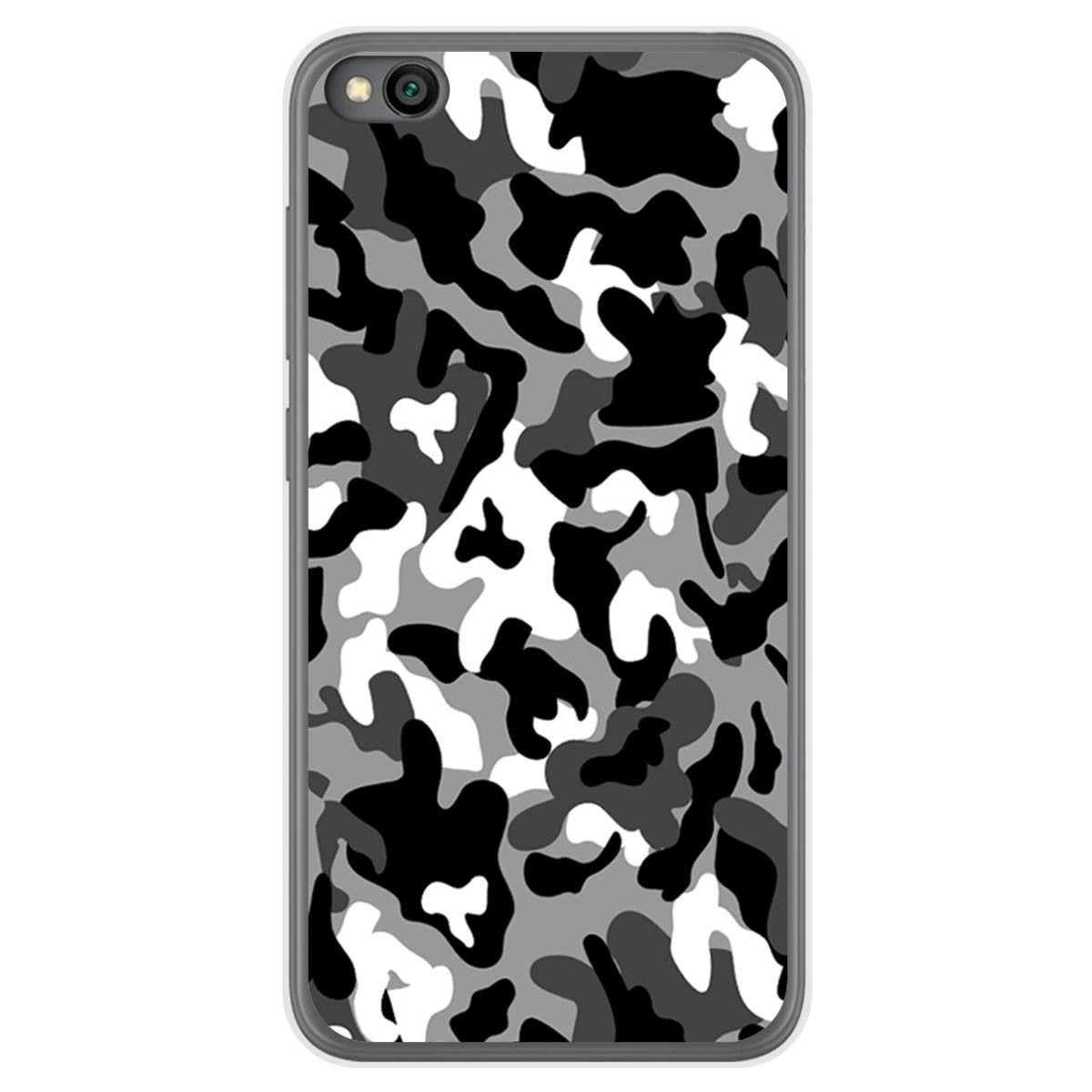 Funda Gel Tpu para Xiaomi Redmi Go diseño Snow Camuflaje Dibujos