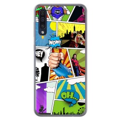 Funda Gel Tpu para Samsung Galaxy A50 / A50s / A30s diseño Comic Dibujos