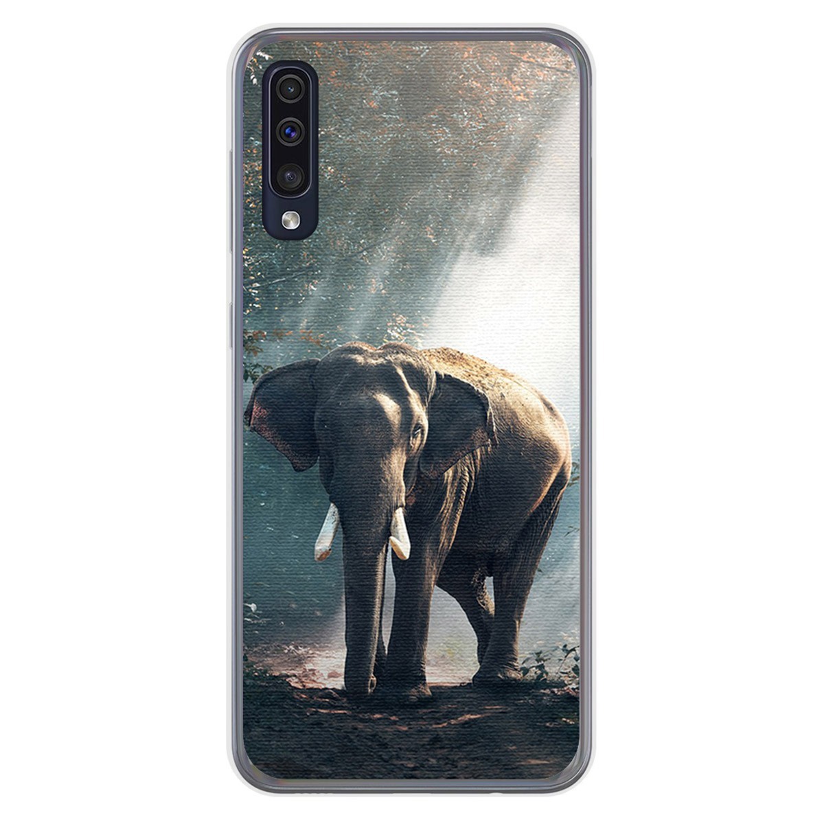 Funda Gel Tpu para Samsung Galaxy A50 / A50s / A30s diseño Elefante Dibujos