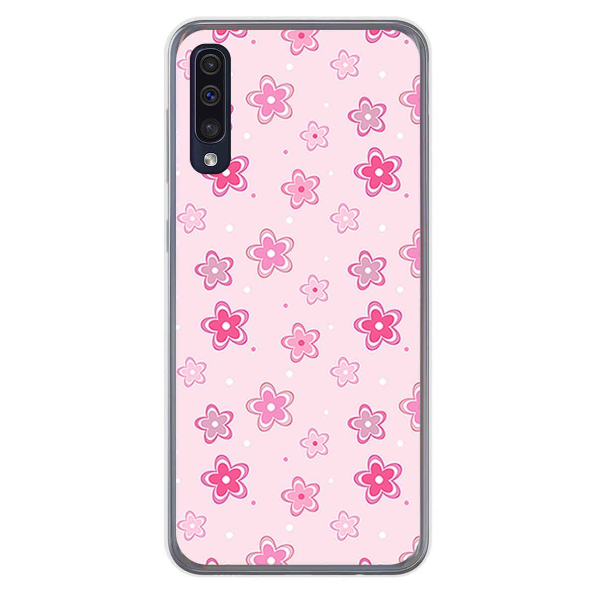 Funda Gel Tpu para Samsung Galaxy A50 / A50s / A30s diseño Flores Dibujos