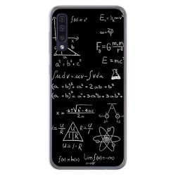Funda Gel Tpu para Samsung Galaxy A50 / A50s / A30s diseño Formulas Dibujos
