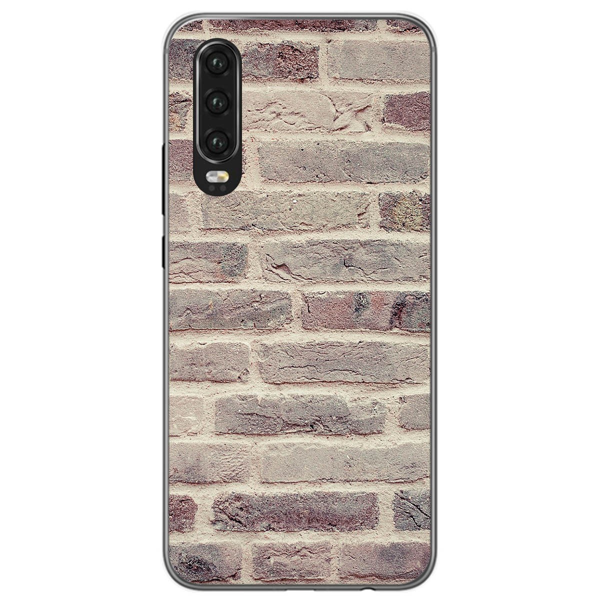 Funda Gel Tpu para Huawei P30 diseño Ladrillo 01 Dibujos