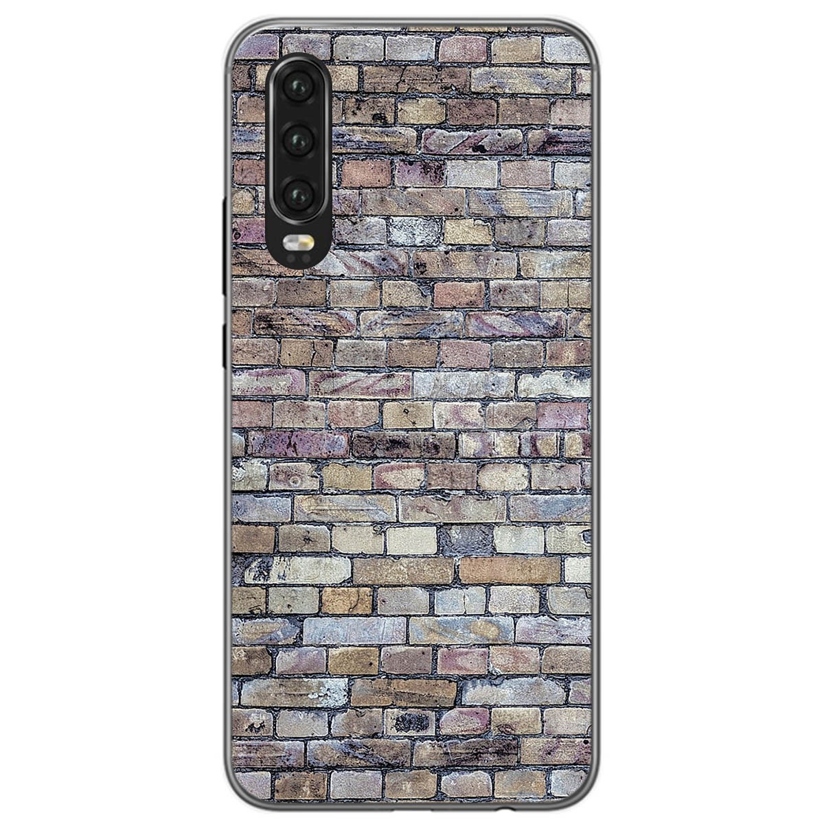 Funda Gel Tpu para Huawei P30 diseño Ladrillo 02 Dibujos