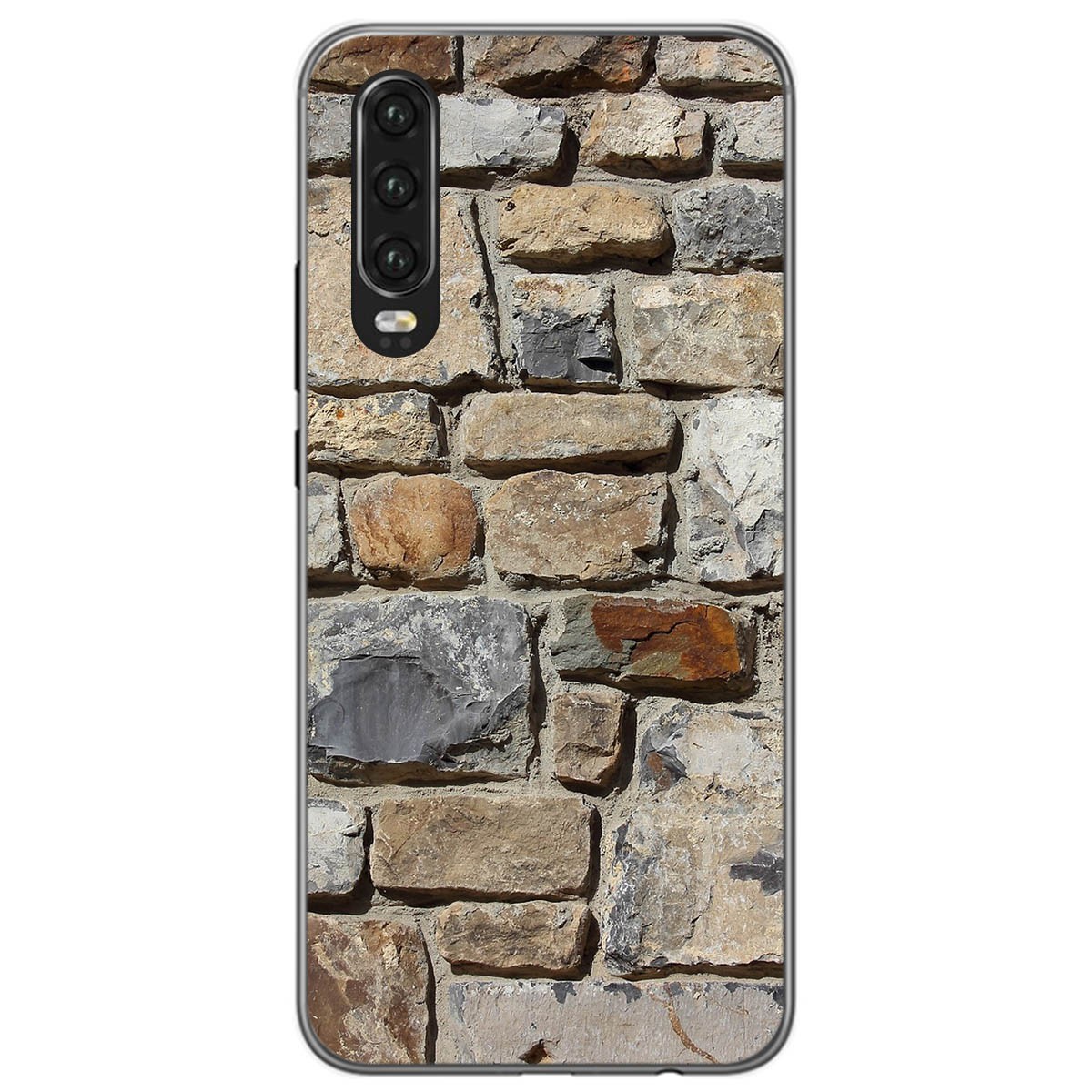 Funda Gel Tpu para Huawei P30 diseño Ladrillo 03 Dibujos