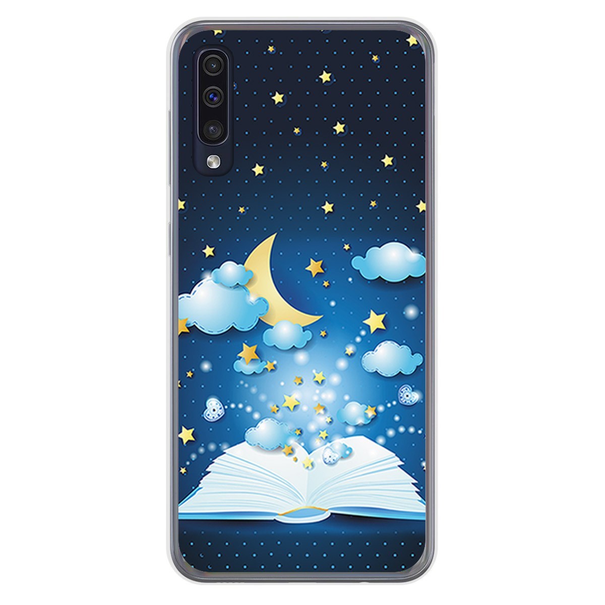 Funda Gel Tpu para Samsung Galaxy A50 / A50s / A30s diseño Libro Cuentos Dibujos