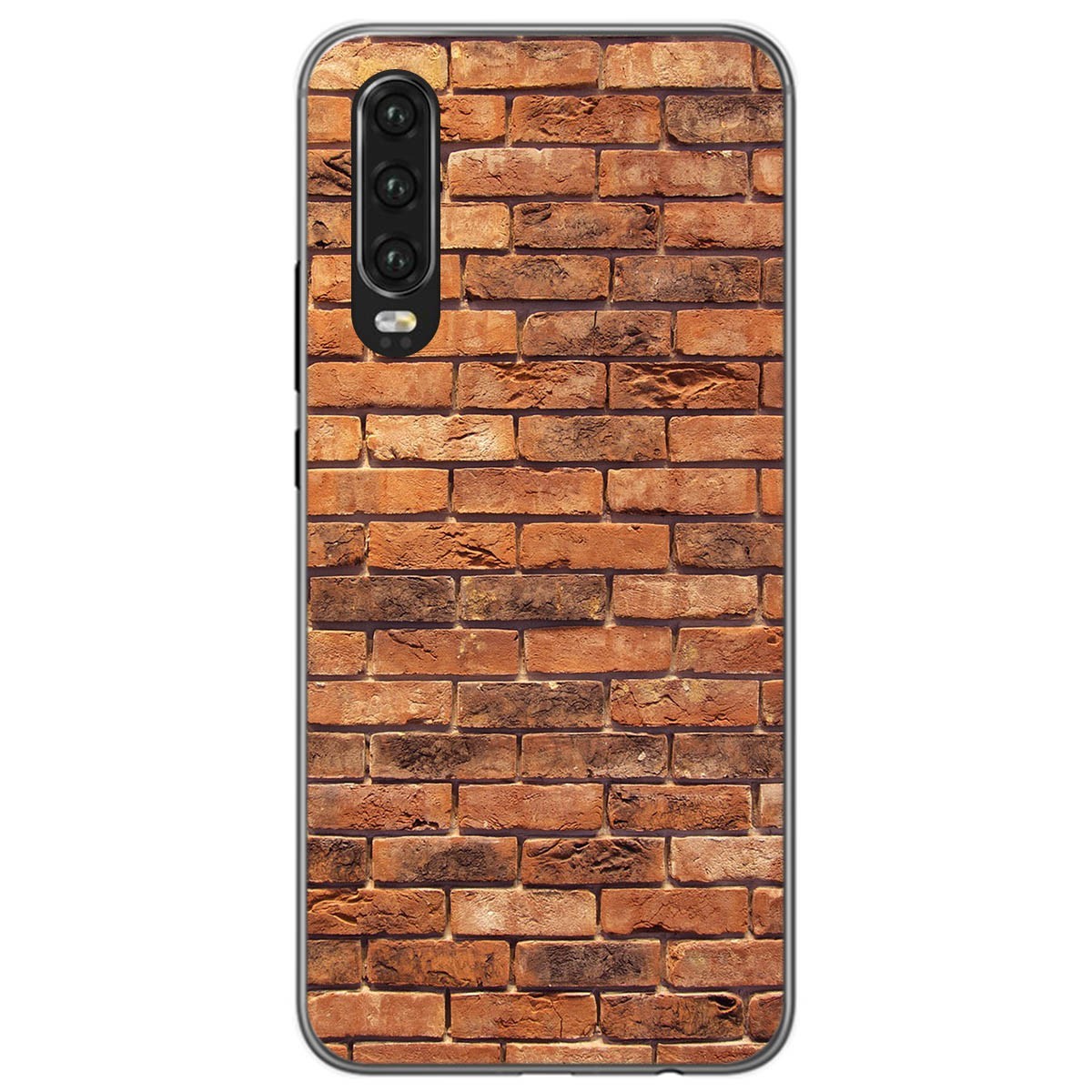 Funda Gel Tpu para Huawei P30 diseño Ladrillo 04 Dibujos