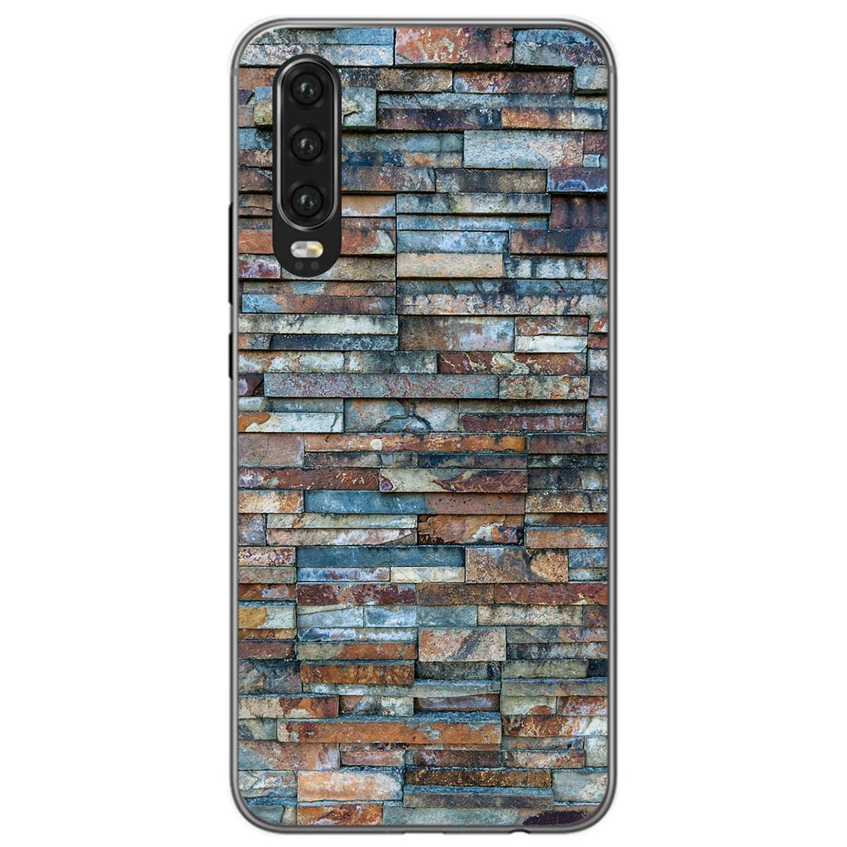 Funda Gel Tpu para Huawei P30 diseño Ladrillo 05 Dibujos