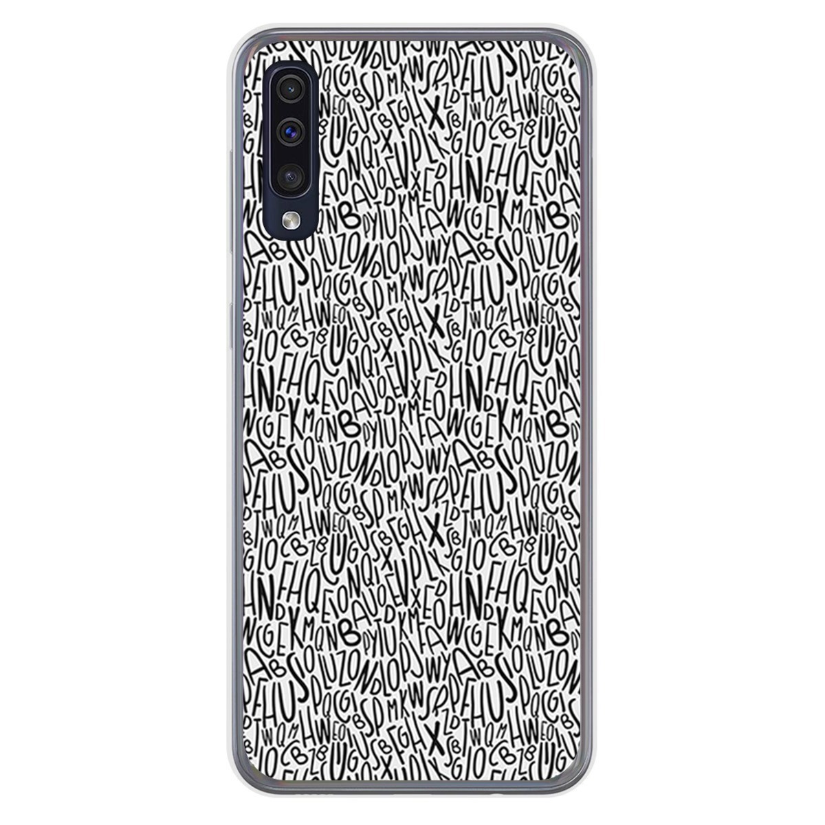 Funda Gel Tpu para Samsung Galaxy A50 / A50s / A30s diseño Letras Dibujos