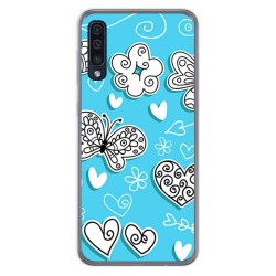 Funda Gel Tpu para Samsung Galaxy A50 / A50s / A30s diseño Mariposas Dibujos