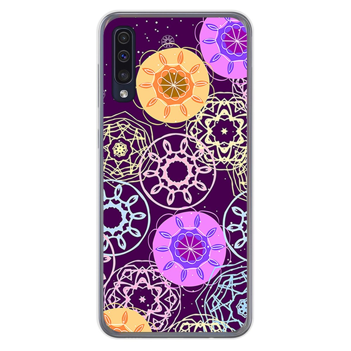 Funda Gel Tpu para Samsung Galaxy A50 / A50s / A30s diseño Radial Dibujos