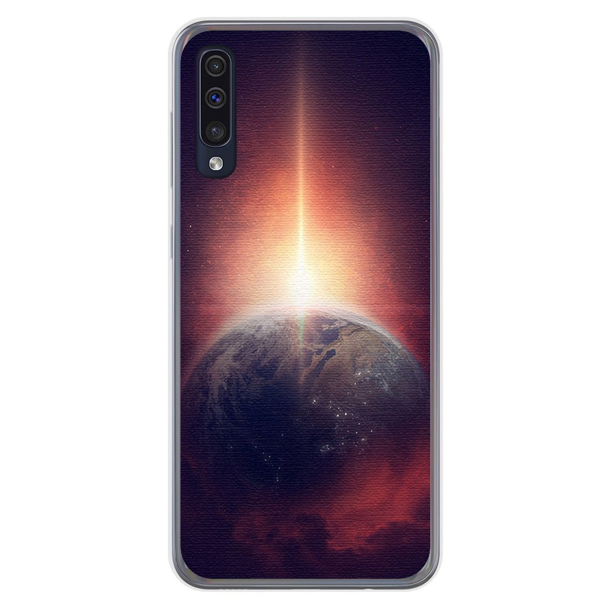 Funda Gel Tpu para Samsung Galaxy A50 / A50s / A30s diseño Tierra Dibujos