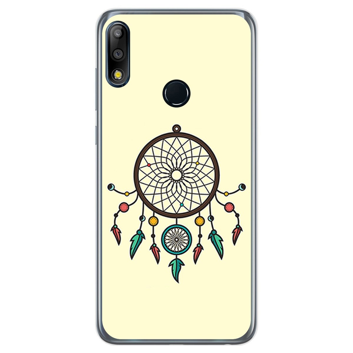 Funda Gel Tpu para Asus Zenfone Max (M2) diseño Atrapasueños Dibujos