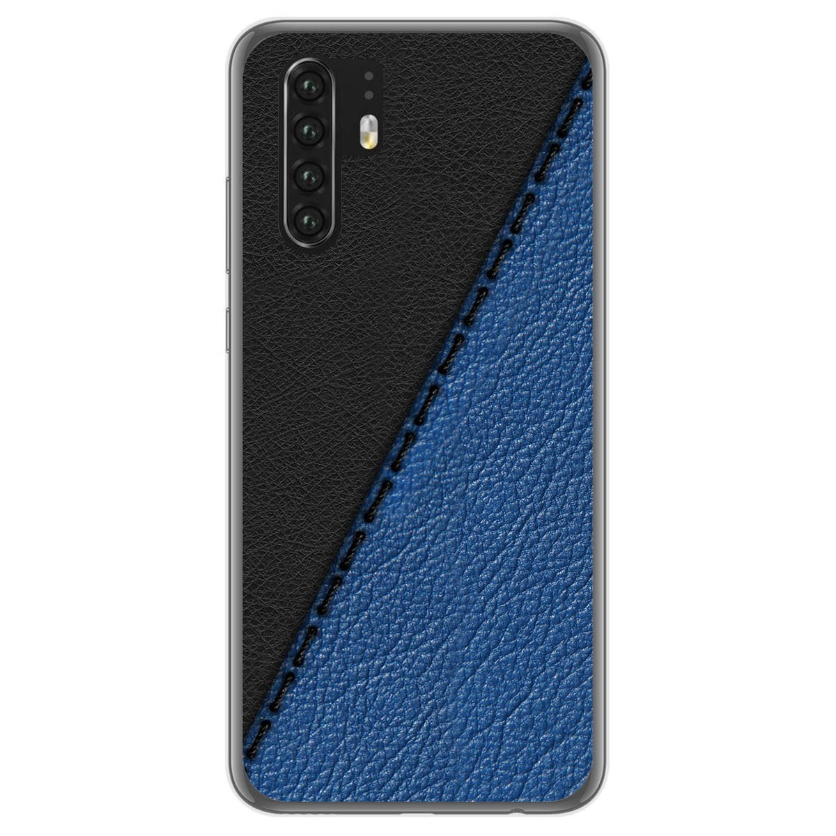 Funda Gel Tpu para Huawei P30 Pro diseño Cuero 02 Dibujos
