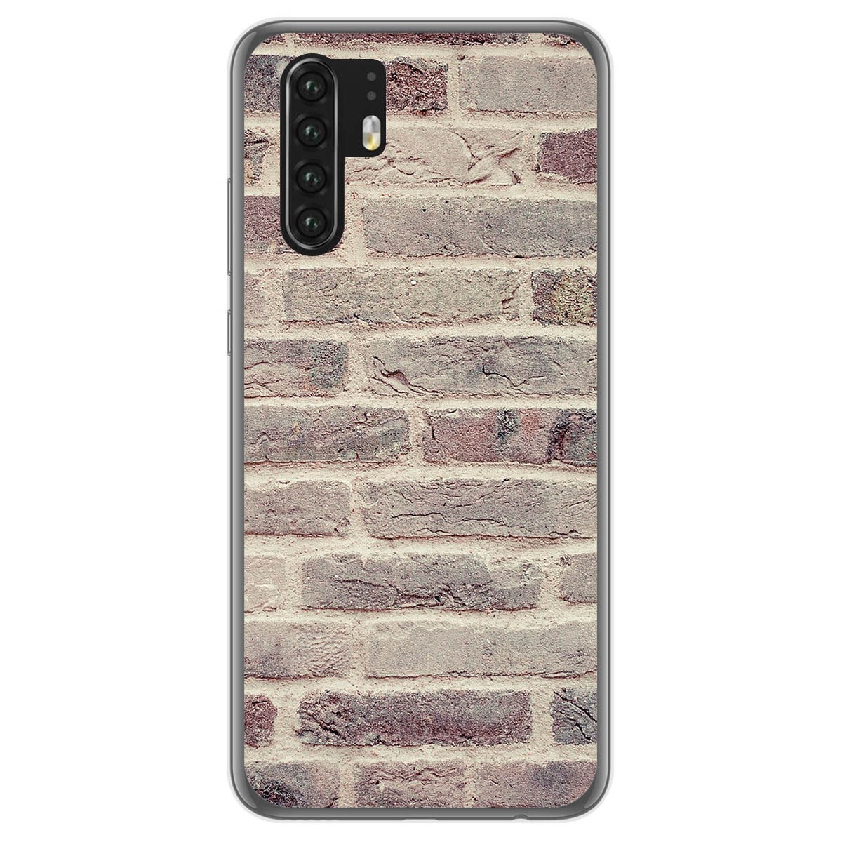 Funda Gel Tpu para Huawei P30 Pro diseño Ladrillo 01 Dibujos
