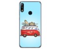 Funda Gel Tpu para Asus Zenfone Max (M2) diseño Furgoneta Dibujos