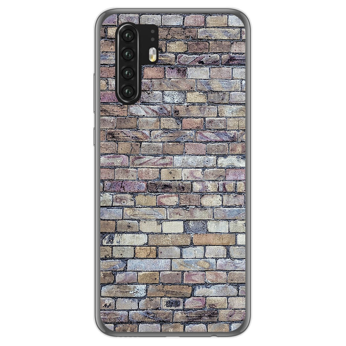 Funda Gel Tpu para Huawei P30 Pro diseño Ladrillo 02 Dibujos