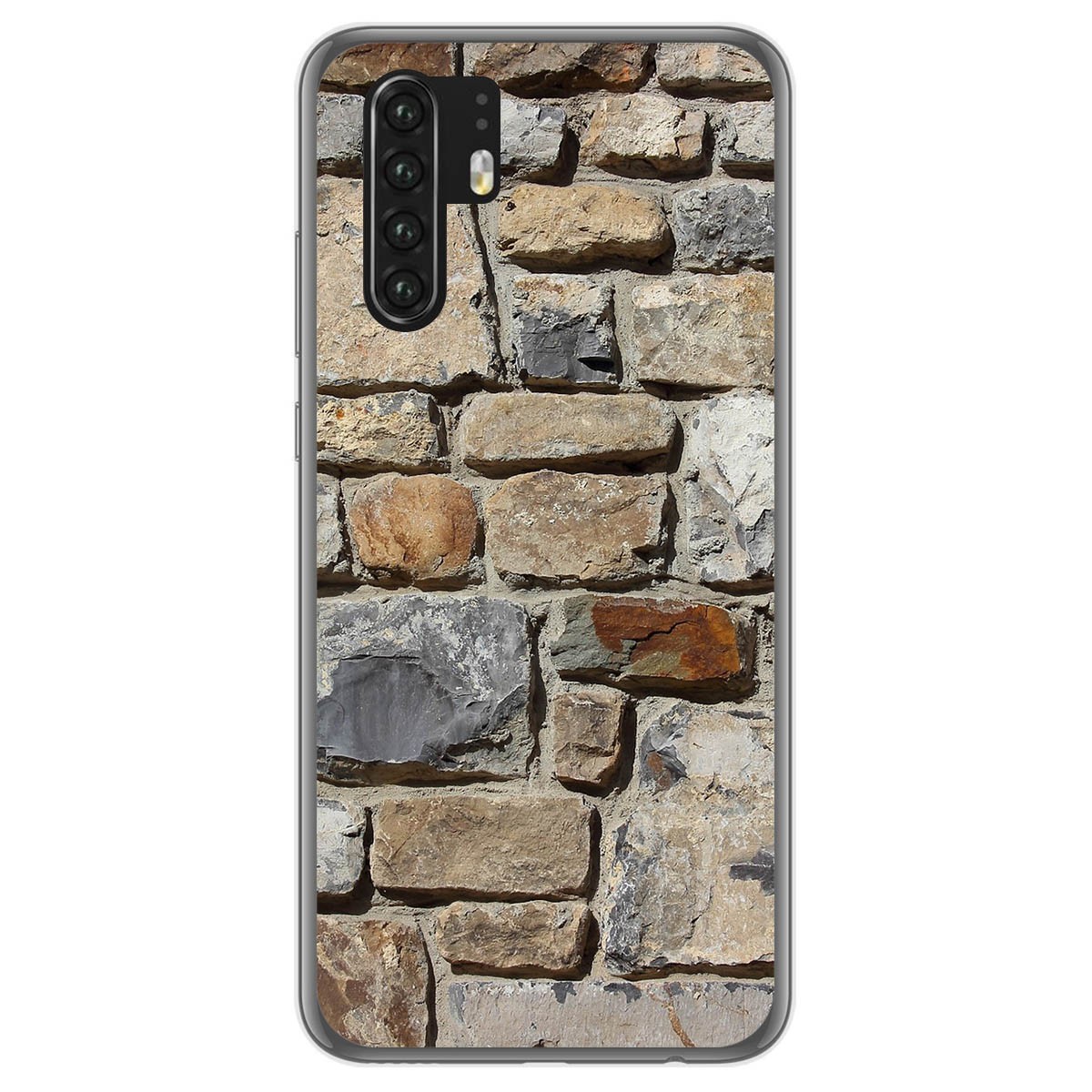 Funda Gel Tpu para Huawei P30 Pro diseño Ladrillo 03 Dibujos