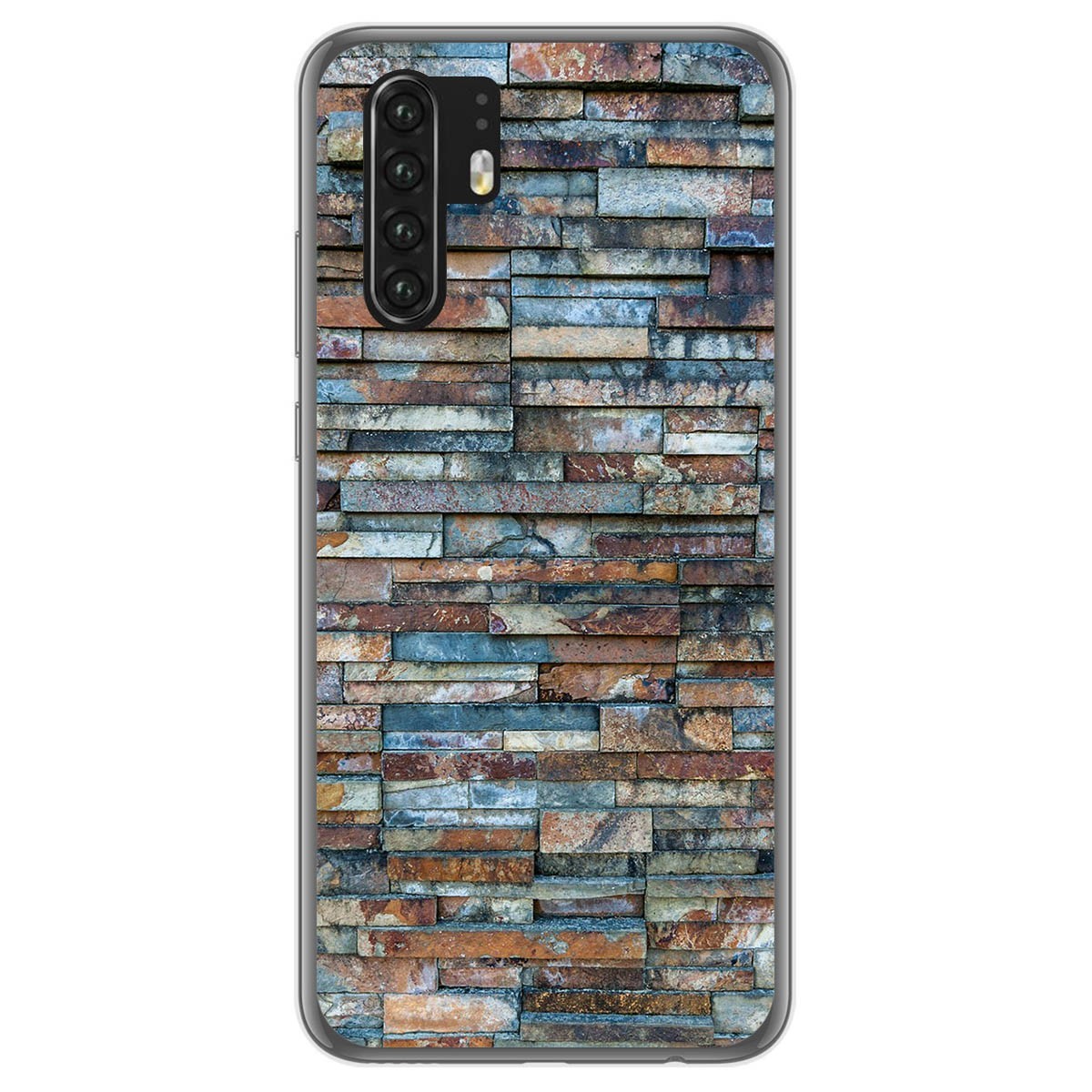 Funda Gel Tpu para Huawei P30 Pro diseño Ladrillo 05 Dibujos