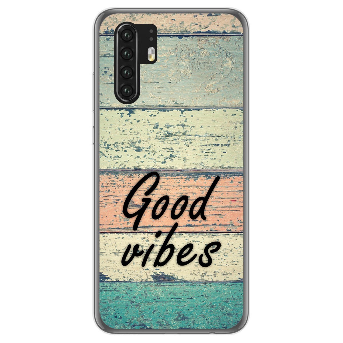 Funda Gel Tpu para Huawei P30 Pro diseño Madera 01 Dibujos