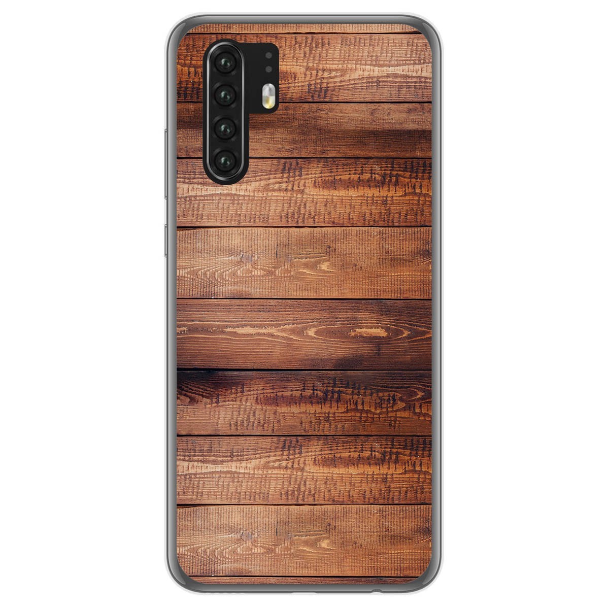Funda Gel Tpu para Huawei P30 Pro diseño Madera 02 Dibujos
