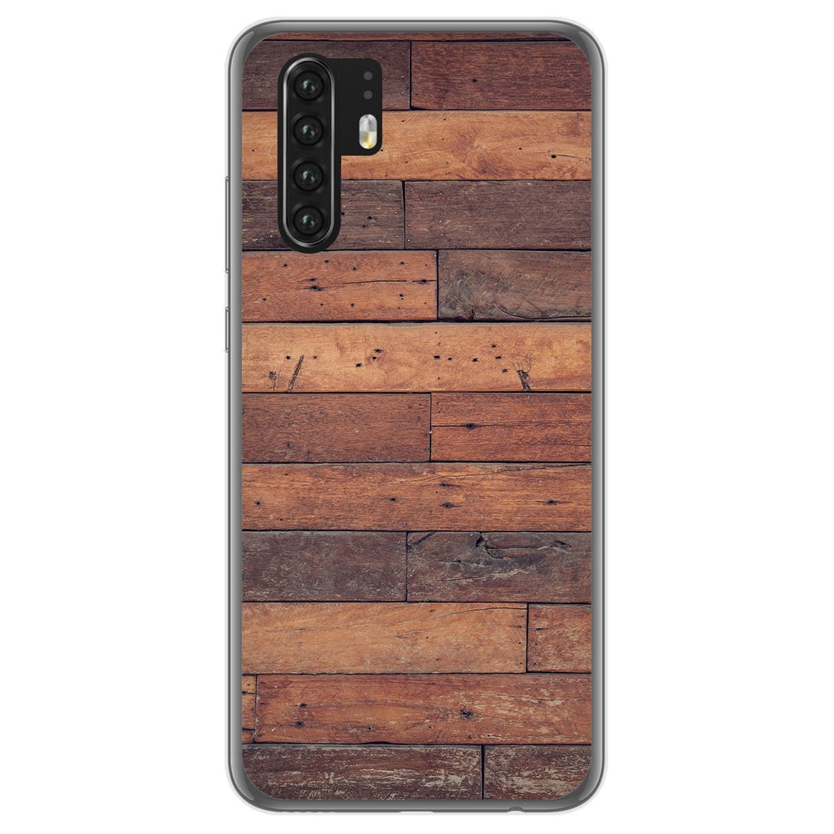 Funda Gel Tpu para Huawei P30 Pro diseño Madera 03 Dibujos