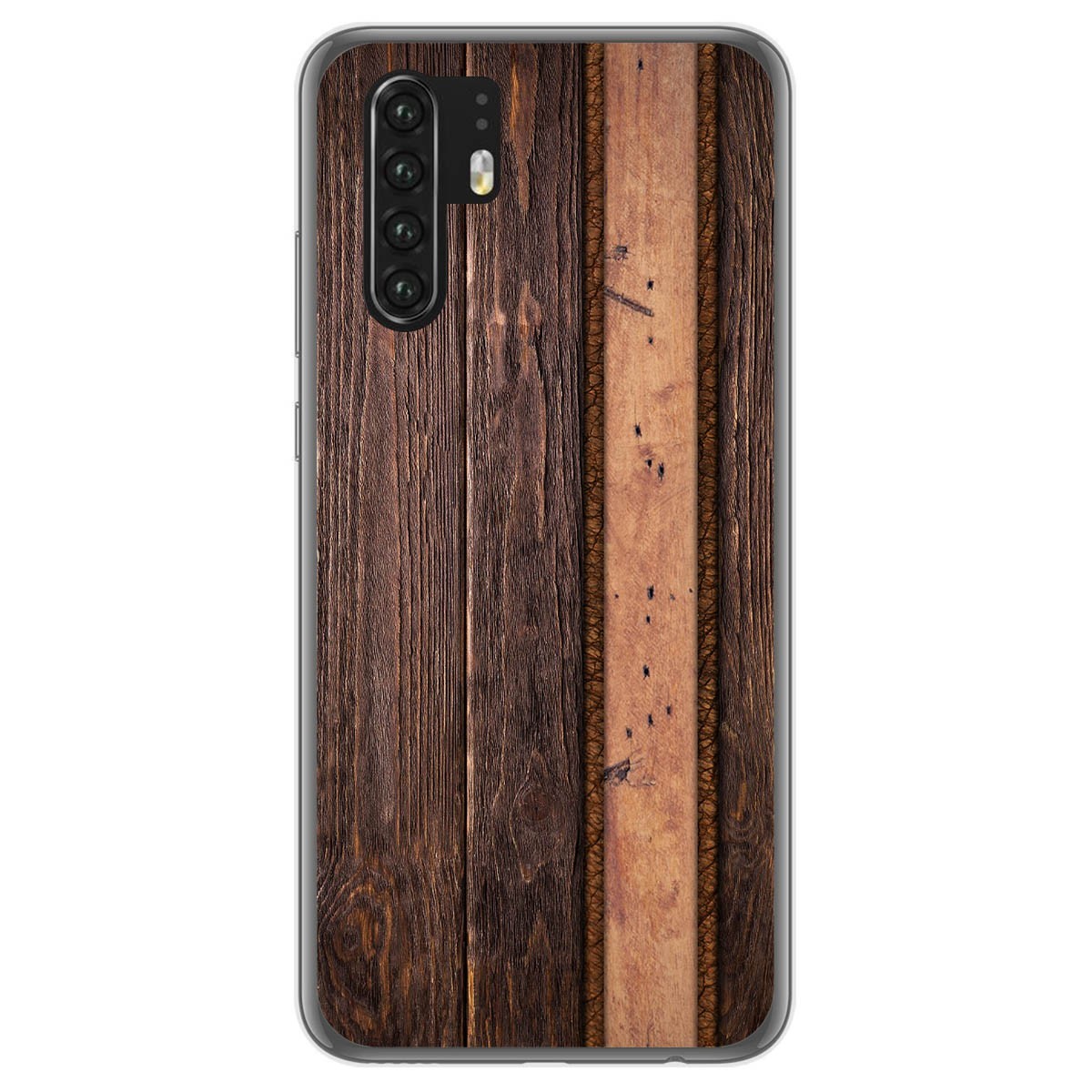 Funda Gel Tpu para Huawei P30 Pro diseño Madera 05 Dibujos