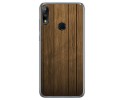 Funda Gel Tpu para Asus Zenfone Max (M2) diseño Madera Dibujos