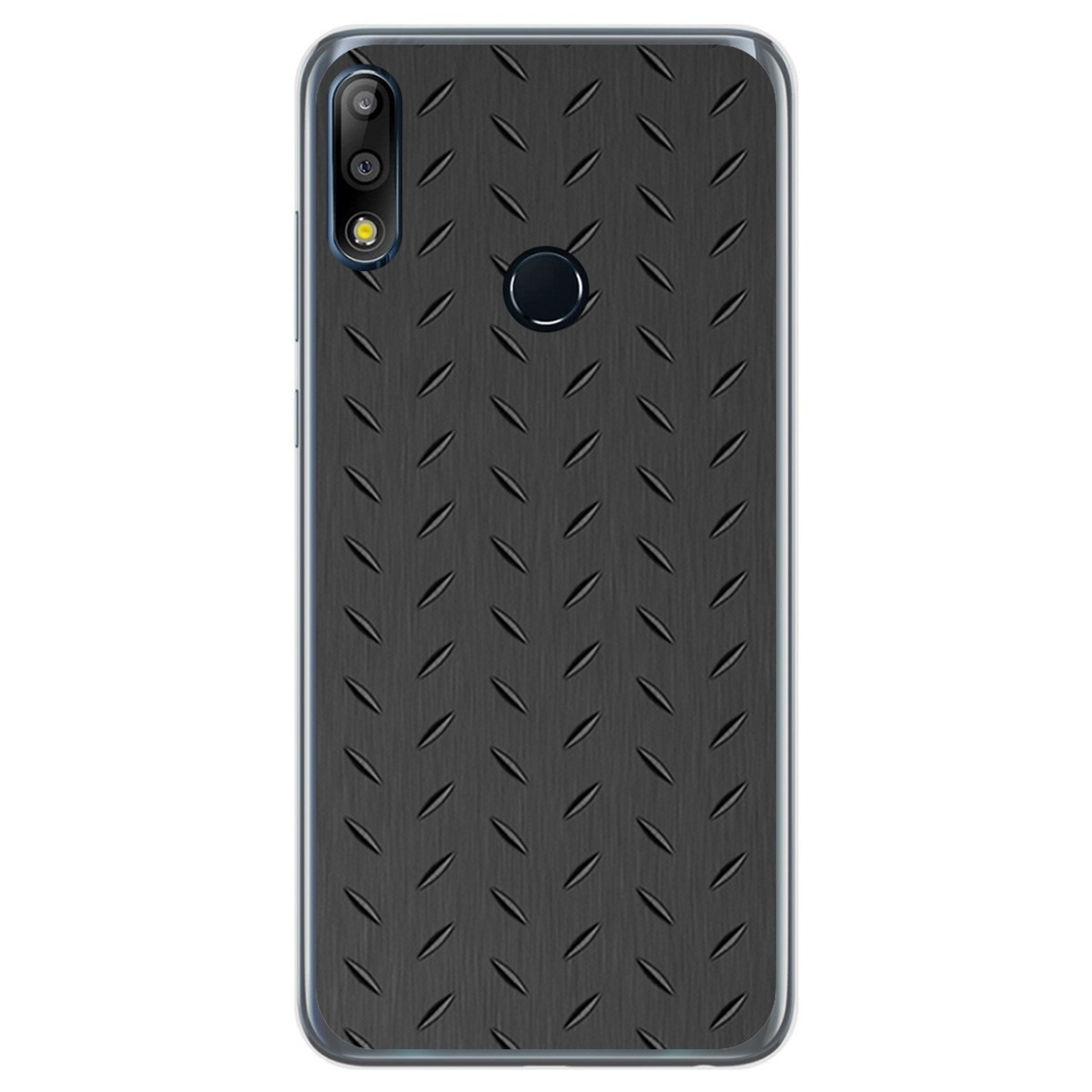 Funda Gel Tpu para Asus Zenfone Max (M2) diseño Metal Dibujos