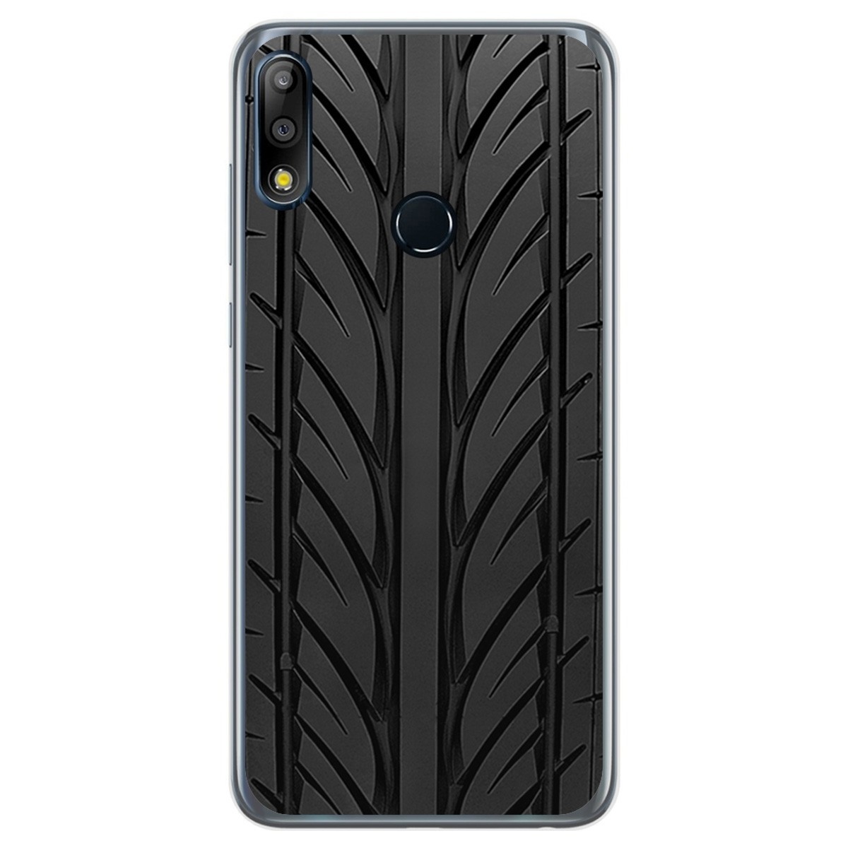 Funda Gel Tpu para Asus Zenfone Max (M2) diseño Neumatico Dibujos