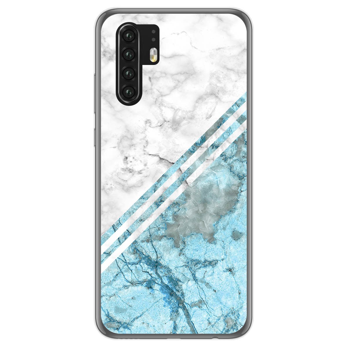 Funda Gel Tpu para Huawei P30 Pro diseño Mármol 02 Dibujos