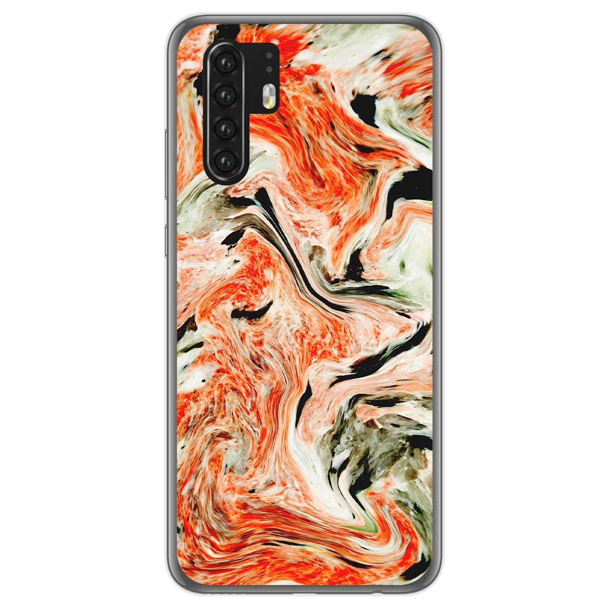 Funda Gel Tpu para Huawei P30 Pro diseño Mármol 12 Dibujos