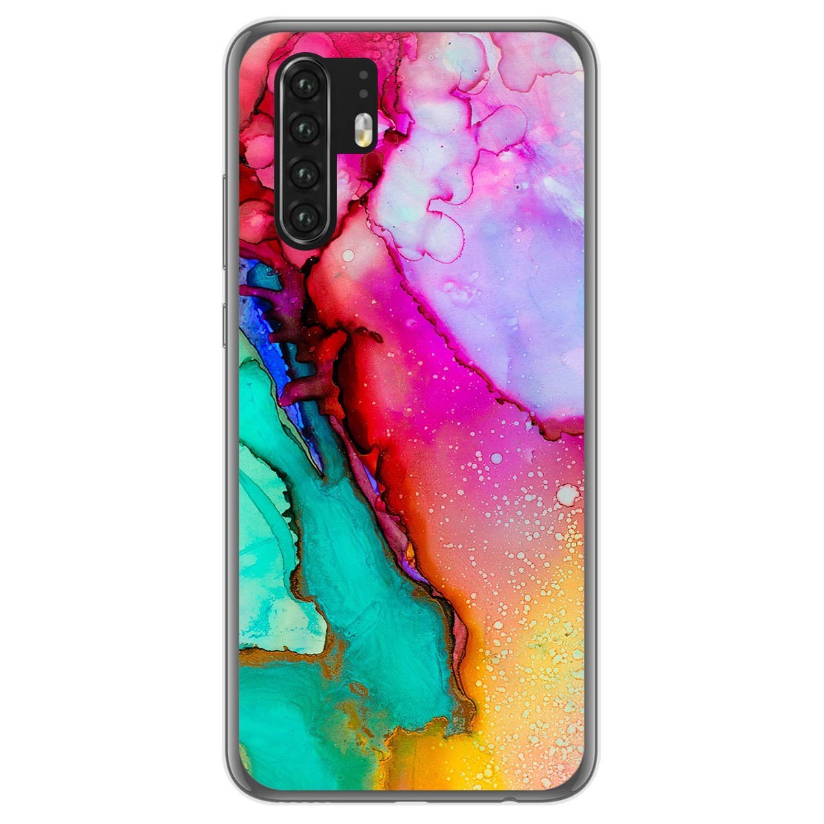 Funda Gel Tpu para Huawei P30 Pro diseño Mármol 15 Dibujos