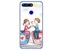 Funda Gel Tpu para Huawei Honor View 20 diseño Café Dibujos