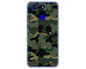 Funda Gel Tpu para Huawei Honor View 20 diseño Camuflaje Dibujos